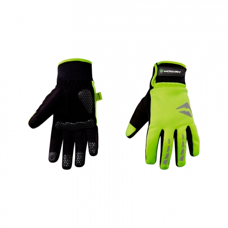 Guantes cortavientos ciclismo verdes