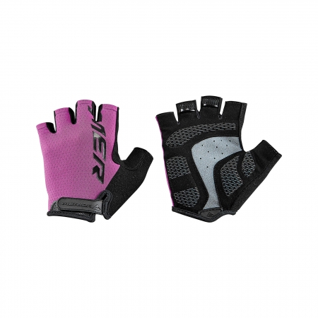 Guantes cortos ciclismo purple