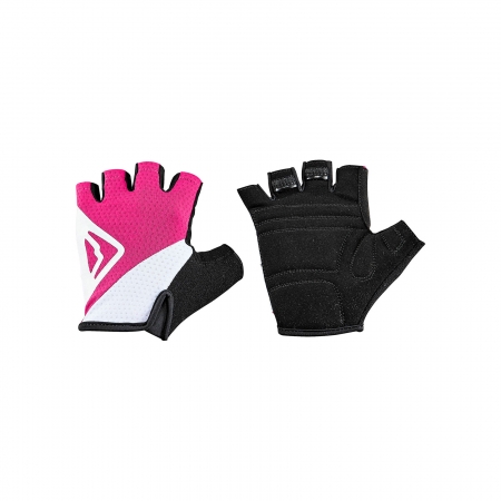 Guantes cortos ciclismo rosa