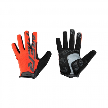 Guantes largos ciclismo rojos