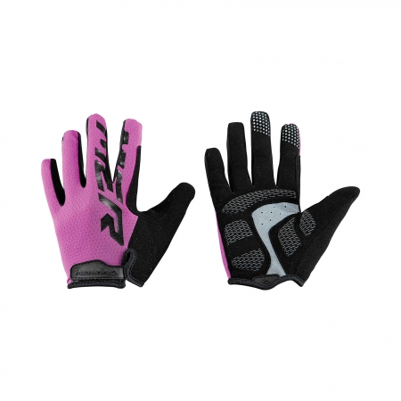 Guantes largos ciclismo rosas