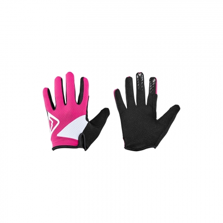 Guantes largos ciclismo rosa