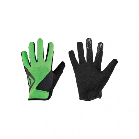 Guantes largos ciclismo verdes